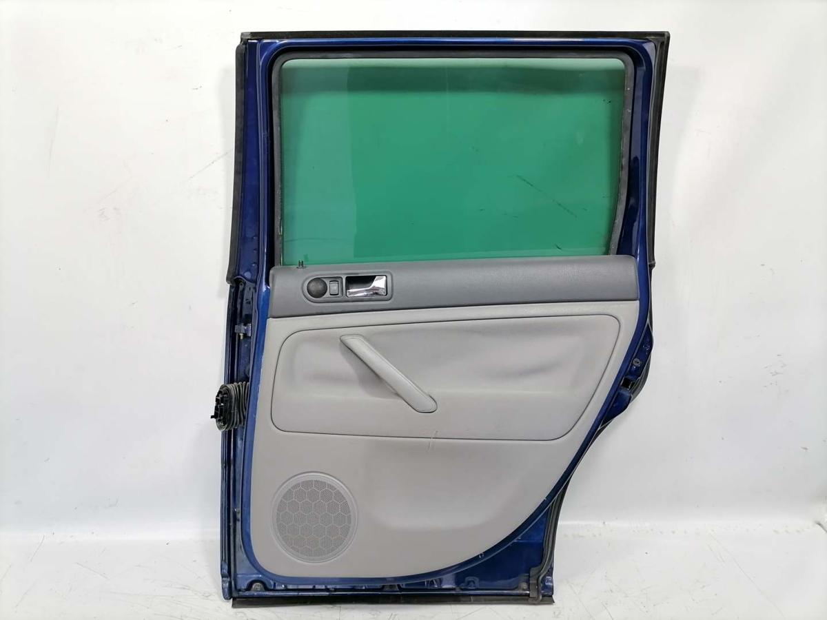 VW Passat 3BG original Tür hinten rechts LD5Q Shadowblue Variant BJ04